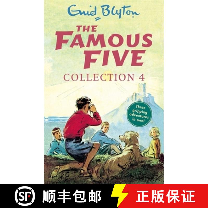 【3-4周达】The Famous Five Collection 4 : Books 10-12 [9781444935165]