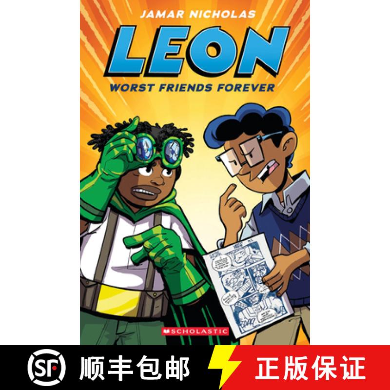 【3-4周达】Leon: Worst Friends Forever: A Graphic Novel (Leon #2) [9781338744200]