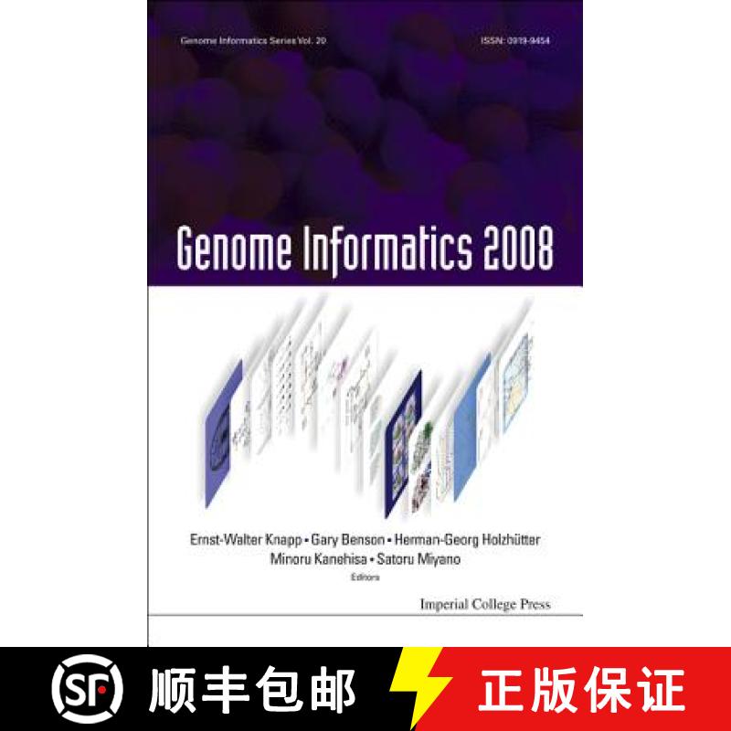 【4周达】Genome Informatics 2008: Genome Informatics Series Vol. 20 - Proceedings Of The 8th Annual I... [9781848162990]
