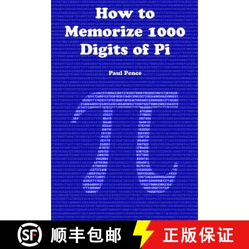 预订 How to Memorize 1000 Digits of Pi [9781365623288]