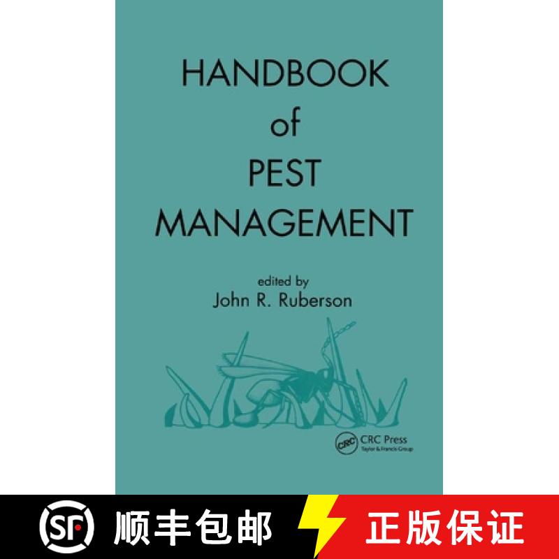 【3-4周达】Handbook of Pest Management [9780367399610]