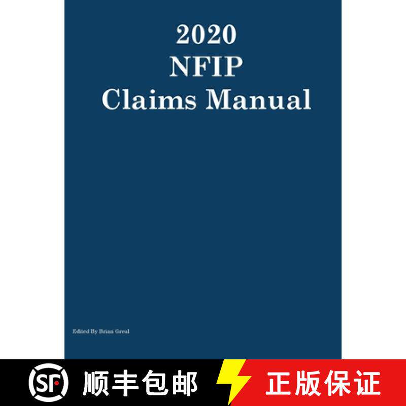 【3-4周达】2020 NFIP Claims Manual [9781954285309]
