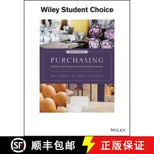 【3-4周达】Purchasing: Selection and Procurement for the Hosp itality Industry, Ninth Edition: Select... [9781119148517]