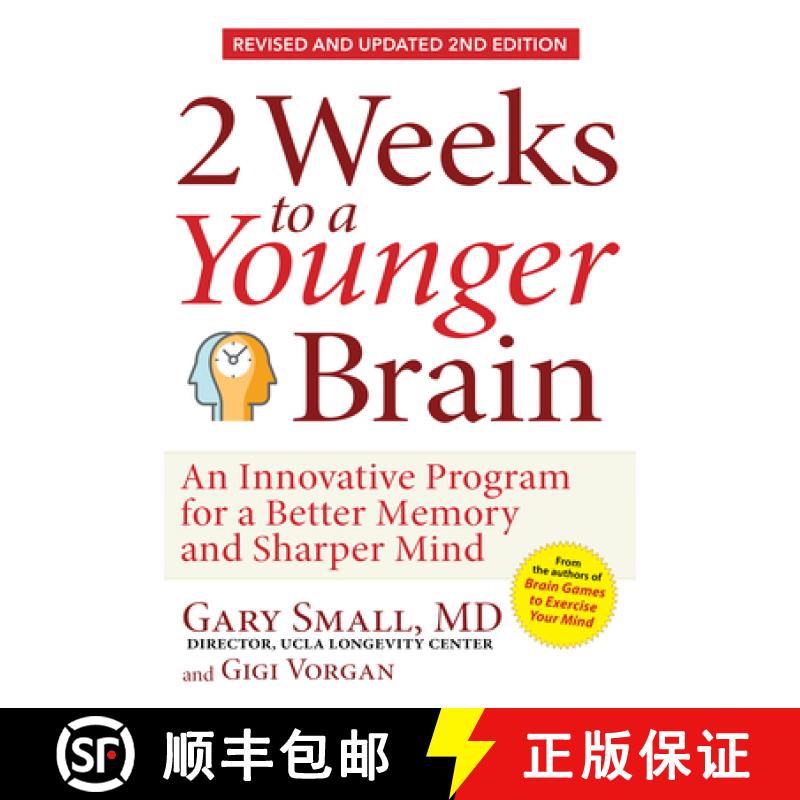 【3-4周达】2 Weeks To A Younger Brain : An Innovative Program for a Better Memory and Sharper Mind RE... [9781630063160]