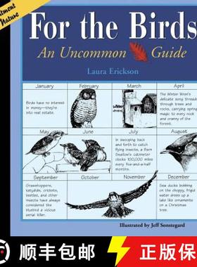 【3-4周达】For the Birds: An Uncommon Guide [9781517907204]