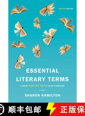 【3-4周达】Essential Literary Terms – A Brief Norton Guide with Exercises (Second Edition) [9780393283891]