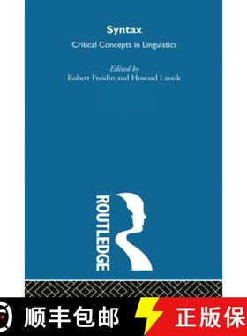 【3-4周达】SYNTAX CRIT CON 6 VOL SET [9780415246729]