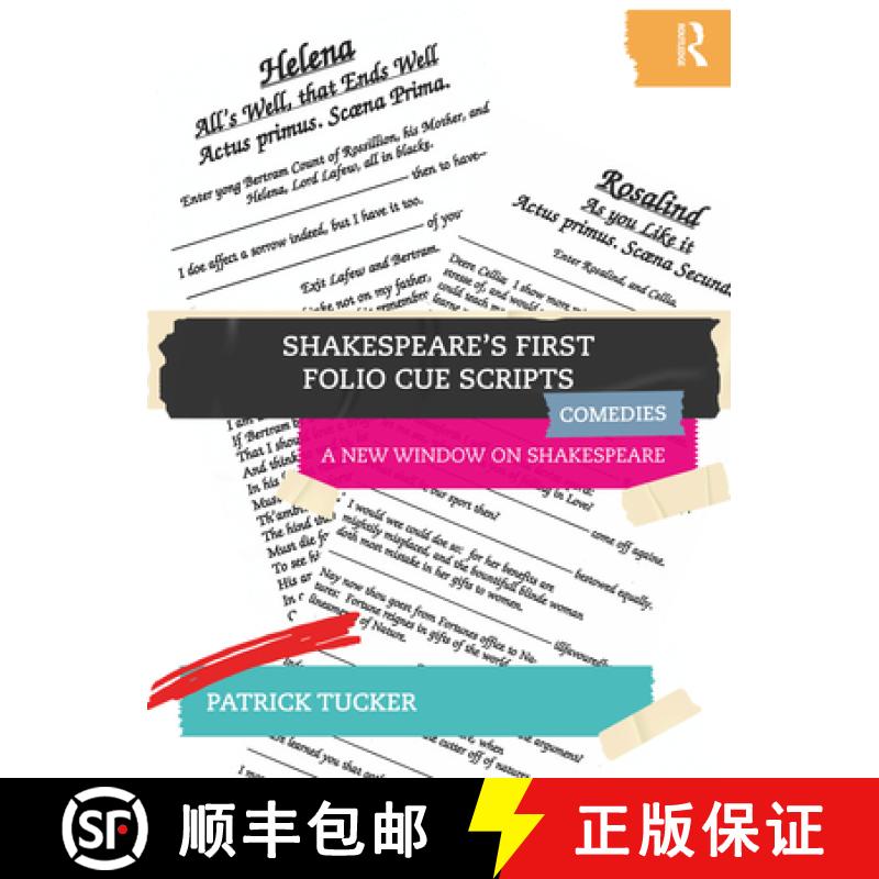 【3-4周达】Shakespeare's First Folio Cue Scripts - Comedies: A New Window on Shakespeare [9781032698823]