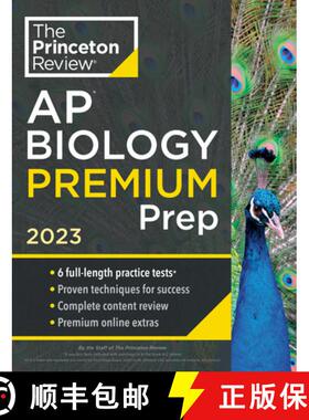 Princeton Review AP Biology Premium Prep, 2023: 6 Practice Tests + Complete Content Review + Strategi... [9780593450659]