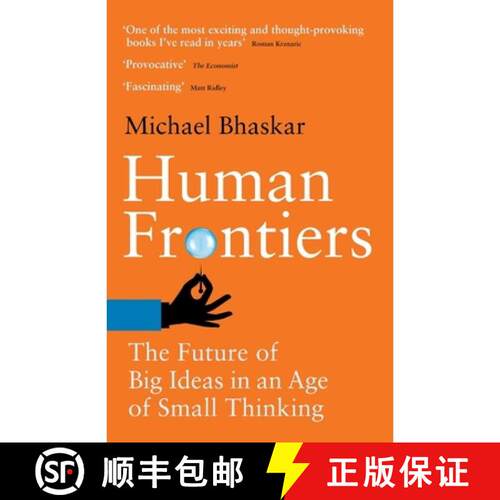 【3-4周达】Human Frontiers: The Future of Big Ideas in an Age of Small Thinking [9780349128290]