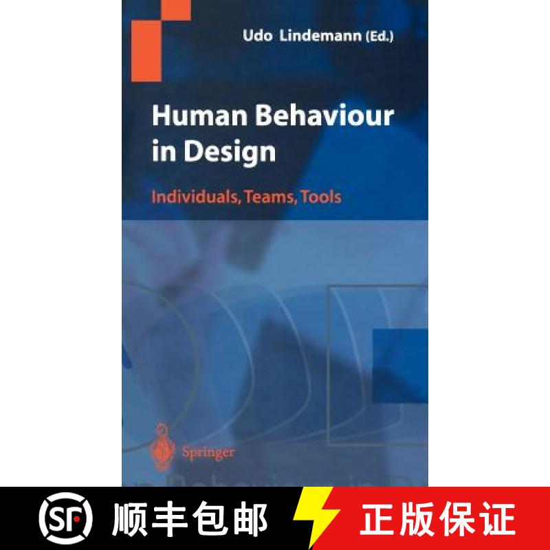 【3-4周达】Human Behaviour in Design: Individuals, Teams, Tools [9783540406327]