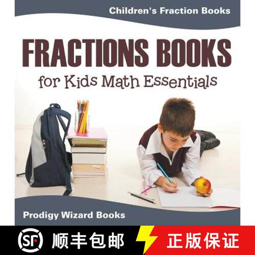 【3-4周达】Fractions Books for Kids Math Essentials: Children's Fraction Books [9781683232261]