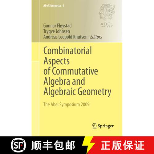 【3-4周达】精装 Combinatorial Aspects of Commutative Algebra and Algebraic Geometry : The Abel Sympos... [9783642194917]