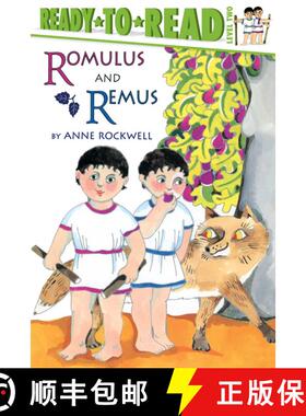 【3-4周达】Romulus and Remus: Ready-to-Read Level 2 [9780689812903]