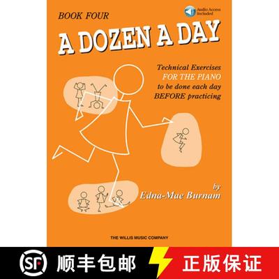 【3-4周达】A Dozen a Day Book 4 - Book/Online Audio [With CD] [9781423452935]