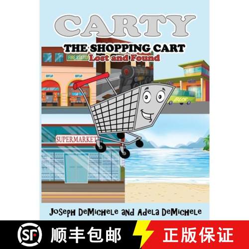 【3-4周达】Carty the Shopping Cart: Lost and Found [9781642378627]