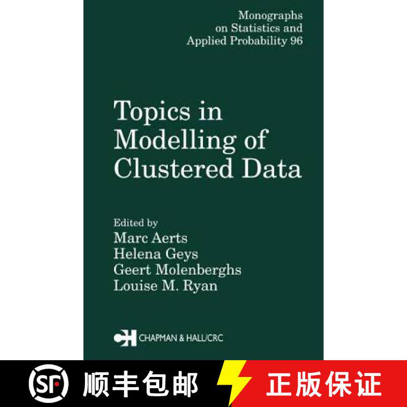 【3-4周达】Topics in Modelling of Clustered Data [9781584881858]