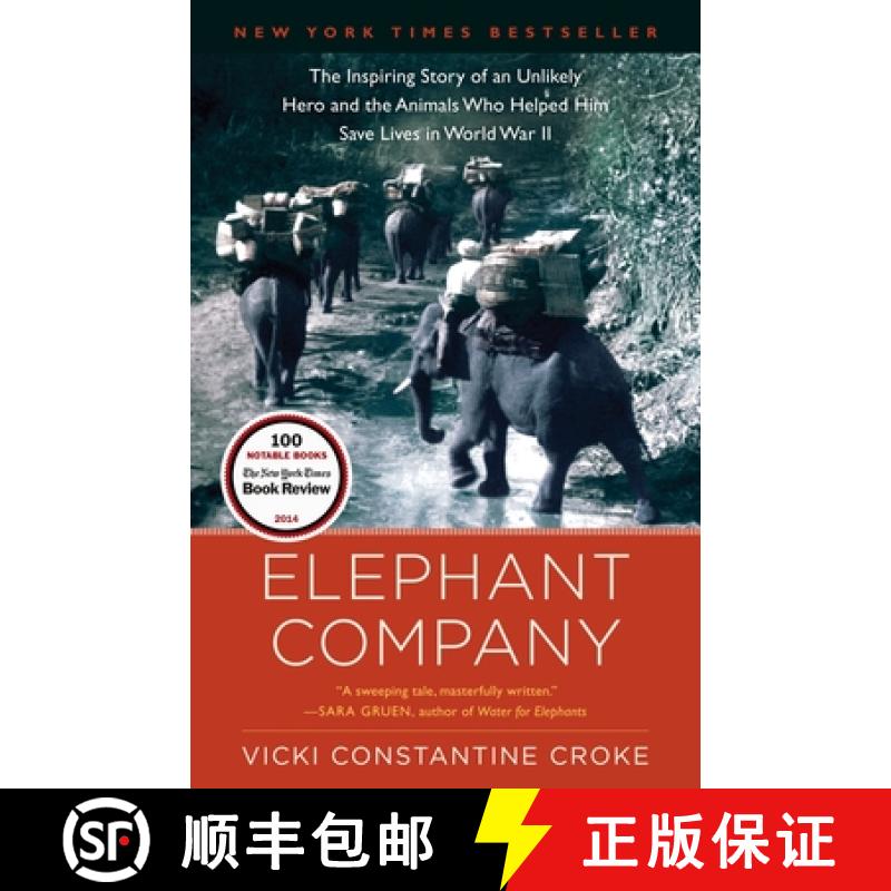 【4周达】Elephant Company: The Inspiring Story of an Unlikely Hero and the Animals Who Helped Him Sav...[9780812981650]