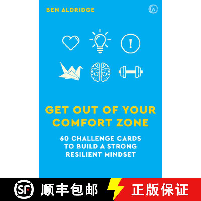 【3-4周达】Get Out of Your Comfort Zone: 60 Challenge Cards to Build a Strong Resilient Mindset [9781786786272]