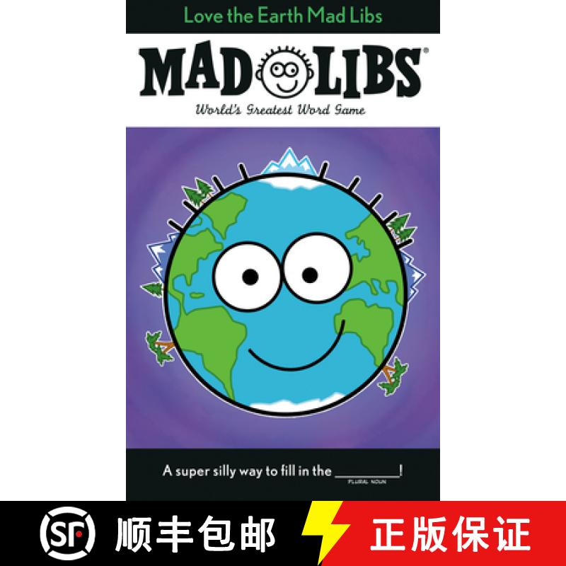 【3-4周达】Love the Earth Mad Libs: World's Greatest Word Game [9780593224137]