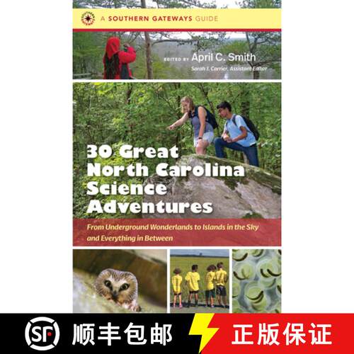 预订 精装 Thirty Great North Carolina Science Adventures – From Underground Wonderlands to Islands i... [9781469658766]