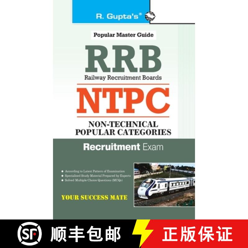 【2-3周达】RRB: NTPC (Ist Stage) Exam Guide Nontechnical popular categories, Recruitment Examination [9789388642460]