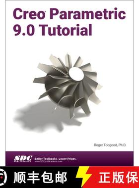 【3-4周达】Creo Parametric 9.0 Tutorial [9781630575311]