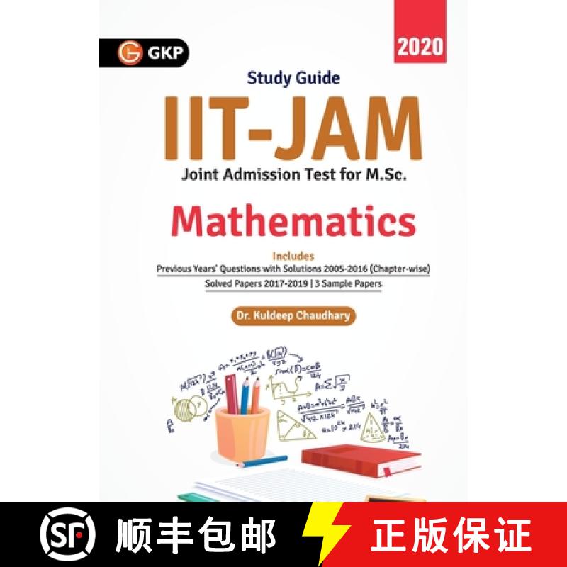 【2-3周达】IIT JAM (Joint Admission Test for M.Sc.) 2020 - Mathematics [9788194114475]