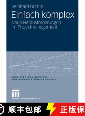 【3-4周达】Einfach komplex : Neue Herausforderungen im Projektmanagement [9783531168937]
