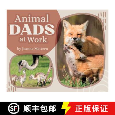 【3-4周达】精装 Animal Dads at Work [9781962981200]