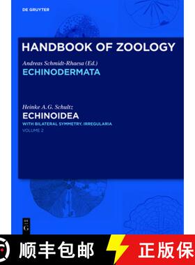 预订 Echinoidea: with bilateral symmetry. Irregularia [9783110371697]