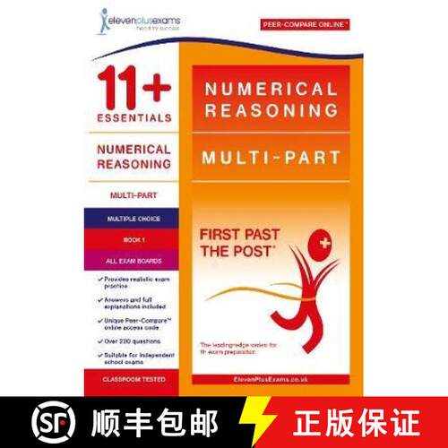 【3-4周达】11+ Essentials Numerical Reasoning: Multi-Part Book 1 – Multiple Choice [9781912364367]