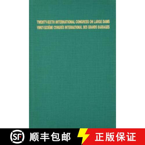 【3-4周达】精装 Twenty-Sixth International Congress on Large Dams / Vingt-Sixième Congrès Internati... [9781138612280]