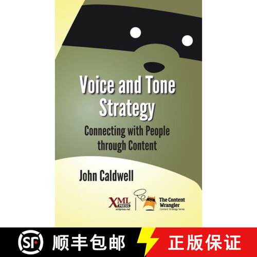 【3-4周达】Voice and Tone Strategy: Connecting with People through Content [9781937434687]