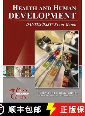 【3-4周达】Health and Human Development DANTES / DSST Test Study Guide [9781614330738]