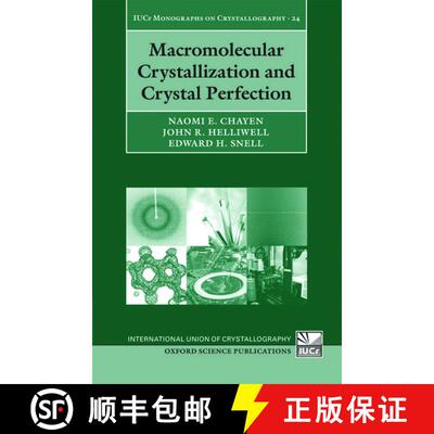 【3-4周达】精装 Macromolecular Crystallization and Crystal Perfection [9780199213252]