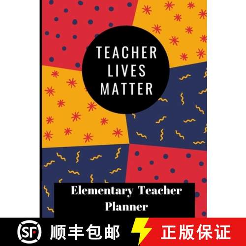 【3-4周达】Teachers Lives Matter Planner [9780359767007]
