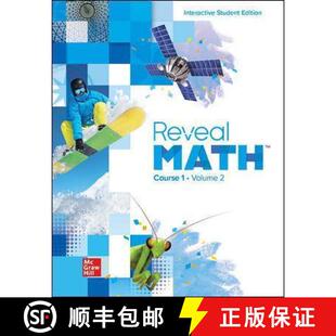 【3-4周达】Reveal Math, Course 1, Interactive Student Edition, Volume 2 [9780078997143]