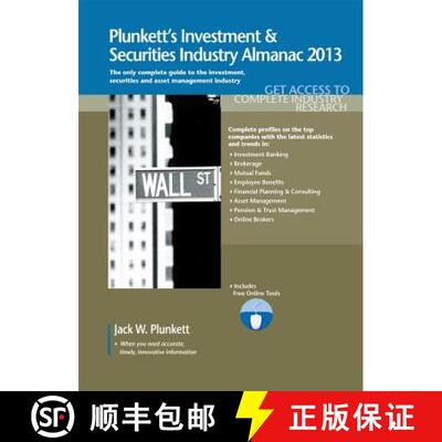 预订 Plunkett's Investment & Securities Industry Almanac 2013: Investment & Securities Industry Marke... [9781608796939]