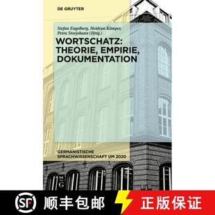 【3-4周达】精装 Wortschatz: Theorie, Empirie, Dokumentation [9783110536713]