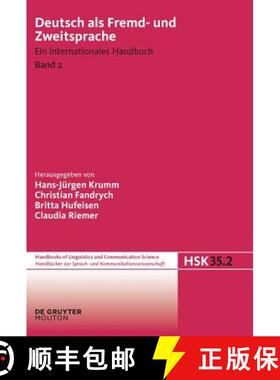 预订 Deutsch als Fremd- und Zweitsprache, 2. Halbband, Handbucher zur Sprach- und Kommunikationswisse... [9783110205084]
