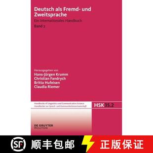 Fremd 9783110205084 Handbucher Deutsch als zur Zweitsprache und Kommunikationswisse... 预订 Sprach Halbband