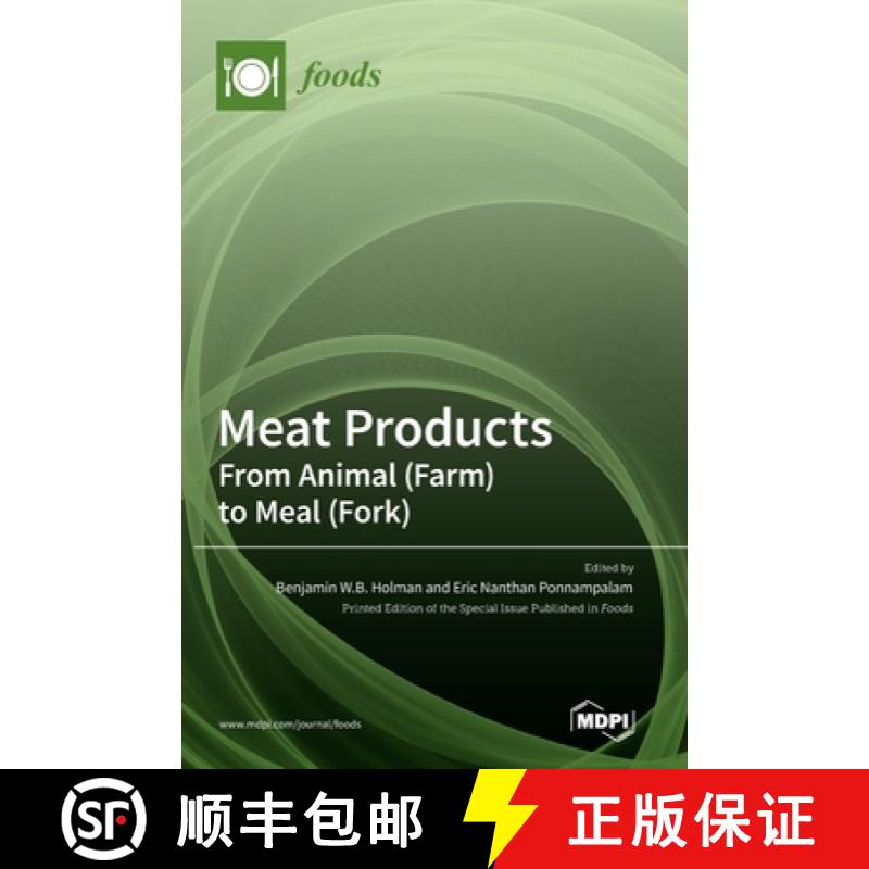 【2-3周达】Meat Products: From Animal (Farm) to Meal (Fork) [9783036538792]