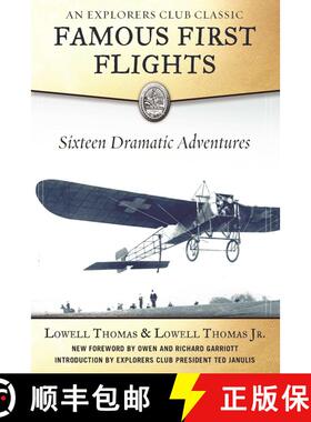 【3-4周达】Famous First Flights: Sixteen Dramatic Adventures [9781510711068]