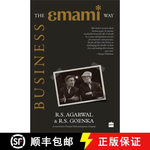 【3-4周达】精装 Business: The Emami Way [9789351778417]