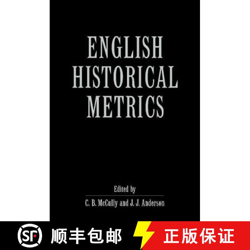【3-4周达】English Historical Metrics [9780521554640]