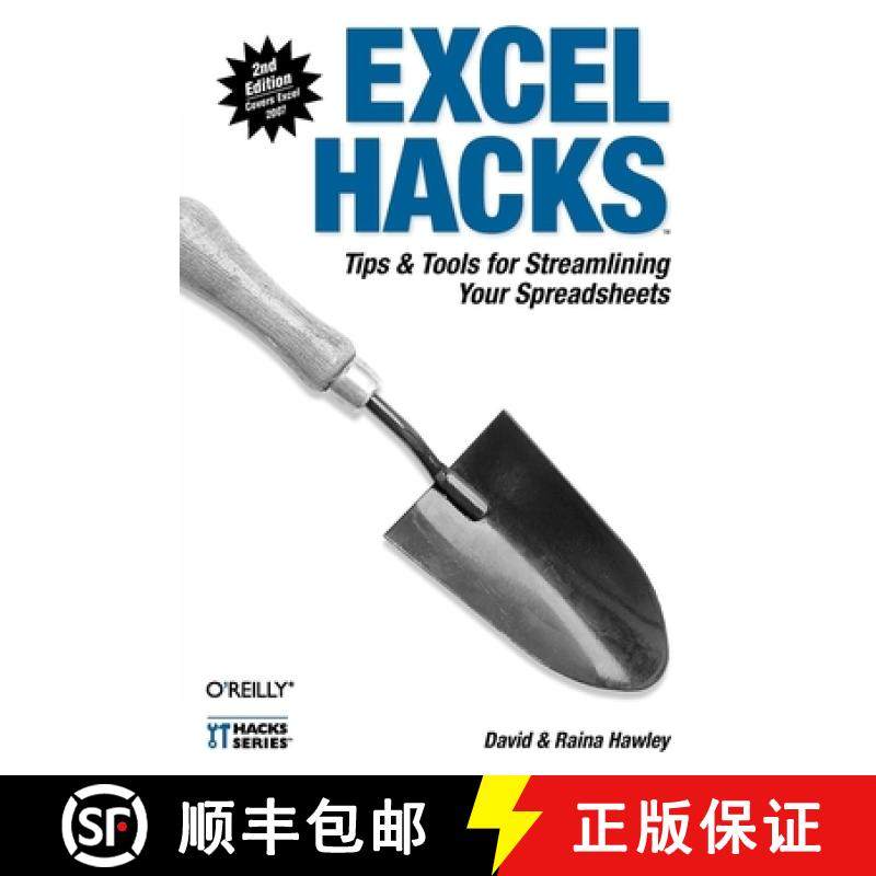 预订 Excel Hacks: Tips & Tools for Streamlining Your Spreadsheets [9780596528348]