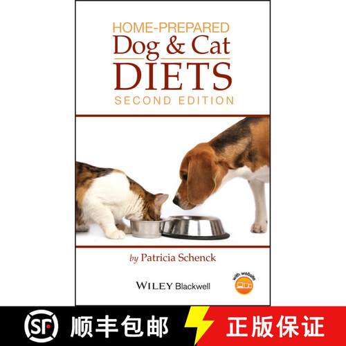 【3-4周达】Home-Prepared Dog And Cat Diets [Wiley动物医学] [9780813801193]
