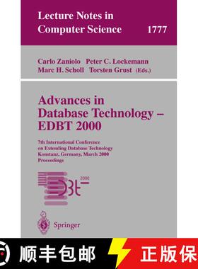 【3-4周达】Advances in Database Technology - EDBT 2000: 7th International Conference on Extending Dat... [9783540672272]