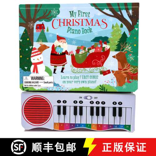 【3-4周达】My First Christmas Piano Book: Play and Sing Seven Easy Songs on Your Own Electronic Keybo... [9780486857008]